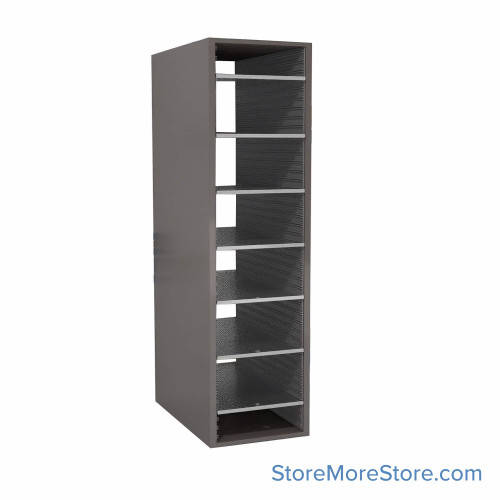 Large Mail Cubbies, 15" W x 48" H, 48" Sorting Height, 7 Shelves (8 Openings) Shelves