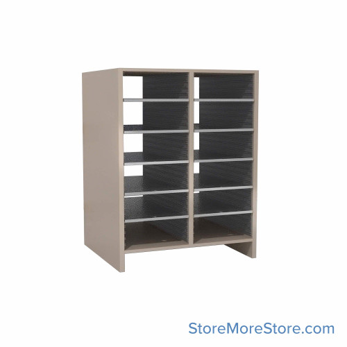 Pass Through Mail Sorter 25''W x 13''D x 33''H - S2-30OE03