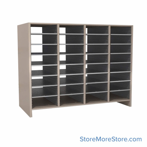 Pass Through Mail Sorter 48''W x 13''D x 39''H - S4-36OE03