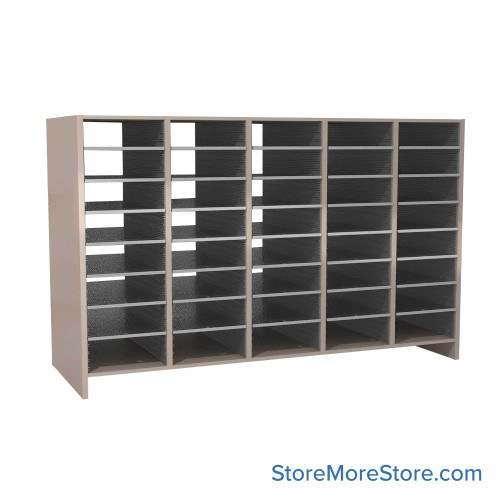 Pass Through Mail Sorter 60''W x 13''D x 39''H - S5-36OE03