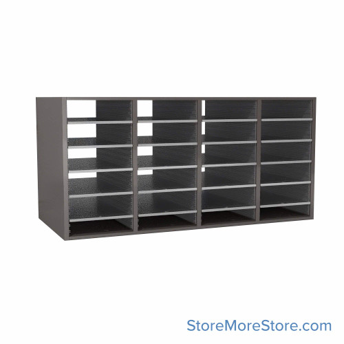 Pass Through Mail Sorter 48''W x 13''D x 24''H - S4-24O