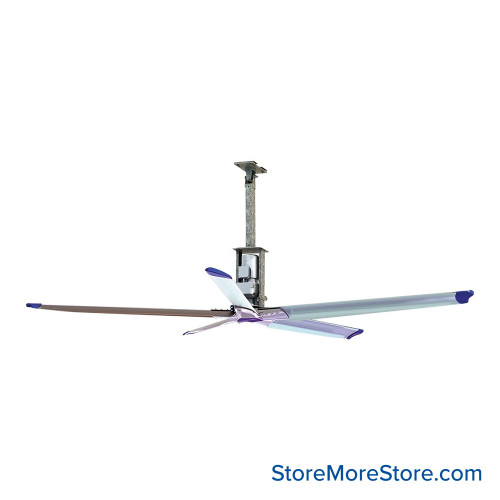Large Industrial Ceiling Fans, 240" W x 240" D, 5 Blades Large Industrial Ceiling Fans, 240" W x 240" D, 5 Blades