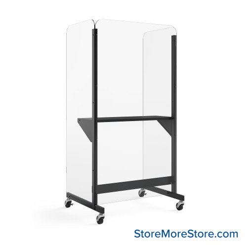 Temperature Station, 38.5" W x 32" D, 3-Sides Safety Barrier Temperature Station, 38.5" W x 32" D, 3-Sides Safety Barrier