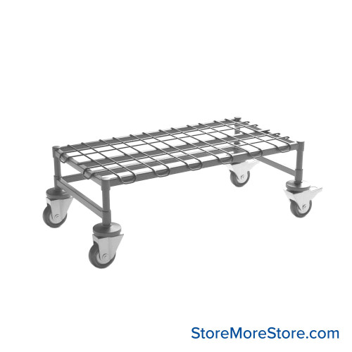 Mobile Dunnage Rack, 36" W x 18" D Mobile Dunnage Rack, 36" W x 18" D