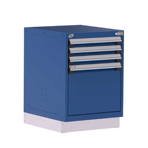 4-Drawer Heavy Duty Modular Drawer Cabinet 24'' Wide - SMS-R5ACG-3024