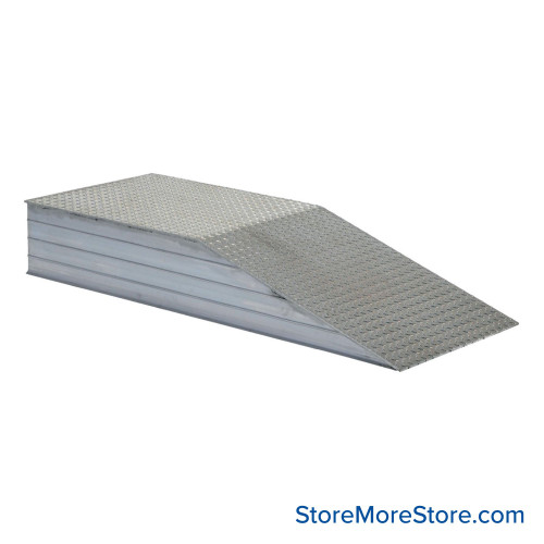 Wheel Riser Ramp, 120" W x 24" D x 12" H, 120" Ramp Length, 24" Ramp Width