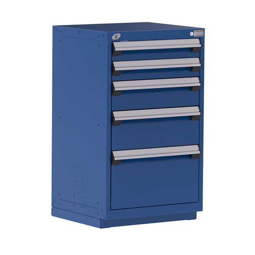 5-Drawer Heavy Duty Modular Drawer Cabinet 24'' Wide - SMS-R5ACD-3810