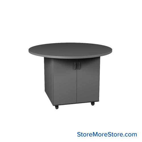 Work Island 54''W x 54''D x 36''H - Kit-Media-CS-C005436D
