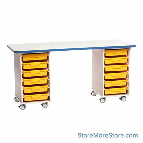 Mobile STEM Stations 60''W x 24''D x 29''H - COUNTER12