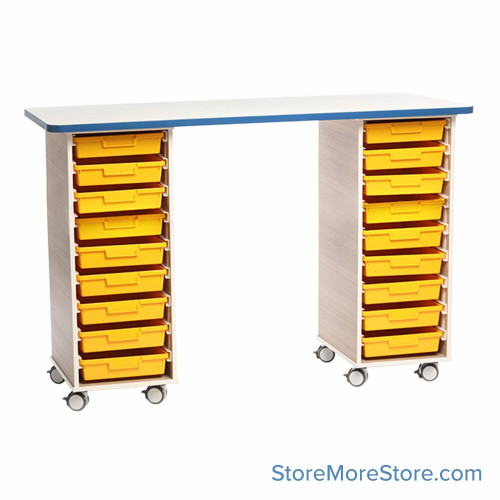 Mobile STEM Stations 60''W x 24''D x 41''H - COUNTER18