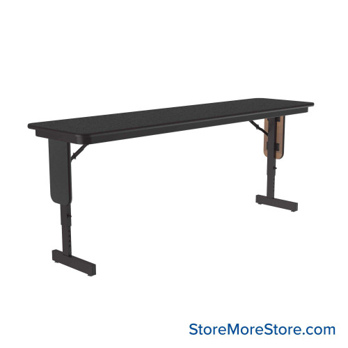 Adjustable Height Seminar Tables, 72" W x 18" D