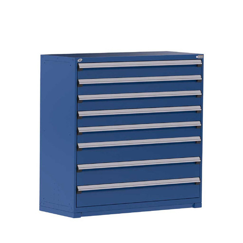 8-Drawer Heavy Duty Modular Drawer Cabinet 60'' Wide - SMS-R5AKG-5806