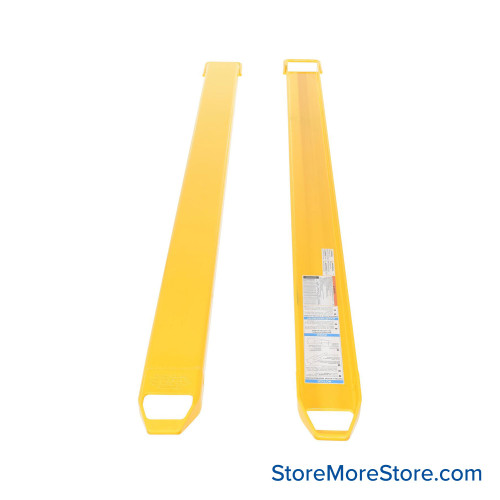 Forklift Extension Forks, 5.5" W x 96" D x 2" H