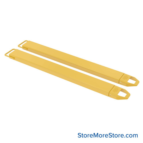 Forklift Extension Forks, 6.5" W x 63" D x 2.5" H Forklift Extension Forks, 6.5" W x 63" D x 2.5" H