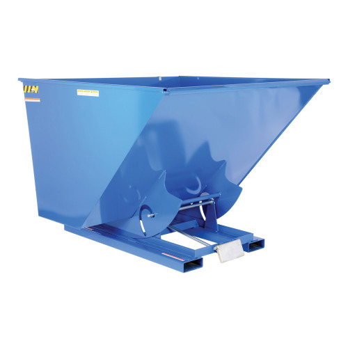 Forklift Trash Hopper, 69.5" W x 68.5" D x 51.75" H, 6000 lbs, Molded Rubber