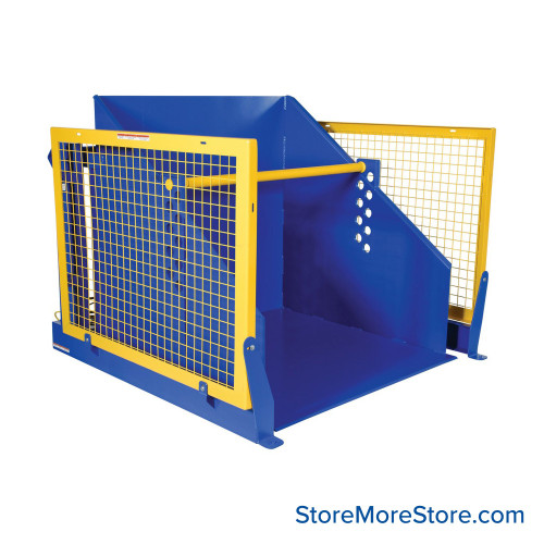 Hydraulic Box Dumper, 53.25" High, 2000 lbs