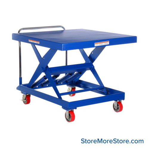 Adjustable Height Platform Cart, 42" W x 47" D x 34" H, 1000 lbs Load Capacity Adjustable Height Platform Cart, 42" W x 47" D x 34" H, 1000 lbs Load Capacity