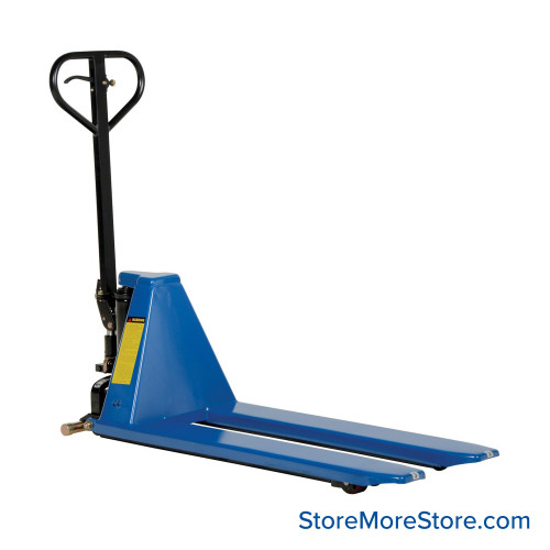 Skid Lift, 20.5" W x 43" D x 31.5" H, Steel, Hand Pump, 20.5"Wx43"L Fork Size Skid Lift, 20.5" W x 43" D x 31.5" H, Steel, Hand Pump, 20.5"Wx43"L Fork Size