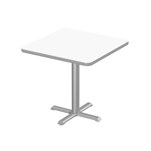 Dry Erase Bistro Pedestal Tables, 36" W x 36" D x 29" H, 36" Square Top, Cross Base Dry Erase Bistro Pedestal Tables, 36" W x 36" D x 29" H, 36" Square Top, Cross Base