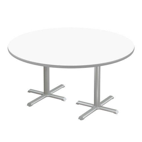Dry Erase Bistro Pedestal Tables, 60" W x 60" D x 29" H, 60" round Top, Cross Base Dry Erase Bistro Pedestal Tables, 60" W x 60" D x 29" H, 60" round Top, Cross Base