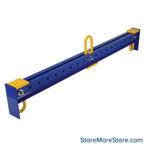Adjustable Spreader Beam, 78" W x 5" D x 17.25" H, 4000 lbs Adjustable Spreader Beam, 78" W x 5" D x 17.25" H, 4000 lbs