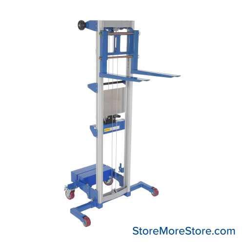 Manual Stacker Lift 21''W x 43''D x 69''H - A-LIFT-CB-EHP