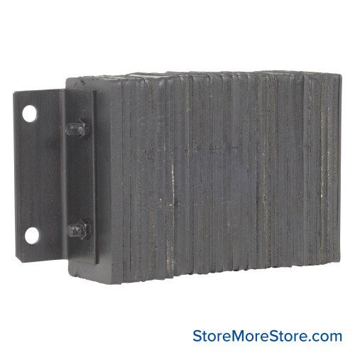 Rubber Dock Bumpers, 18" W x 4.5" D x 10" H