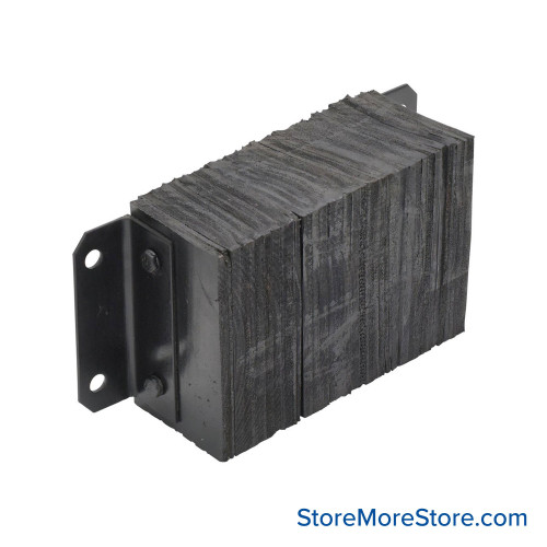 Rubber Dock Bumpers, 18" W x 6" D x 10" H Rubber Dock Bumpers, 18" W x 6" D x 10" H