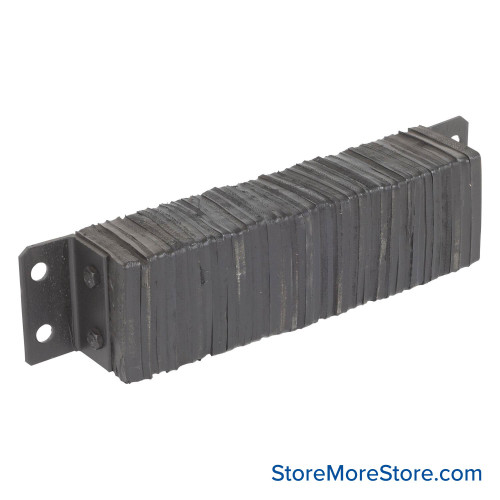 Rubber Dock Bumpers, 24" W x 4.5" D x 6" H