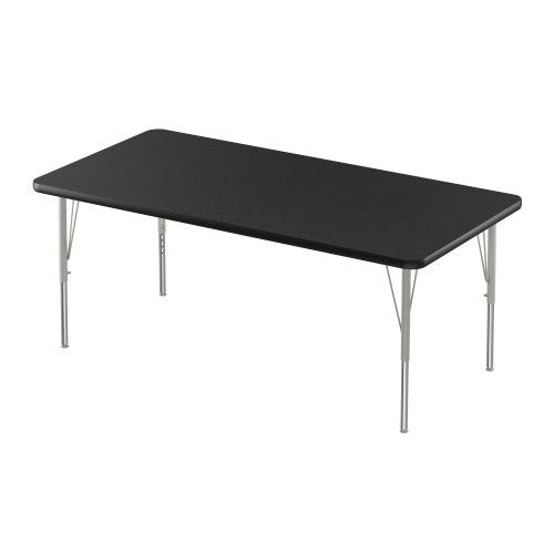 Laminate Activity Tables, 72" W x 30" D, 30x72" Top, Silver Mist