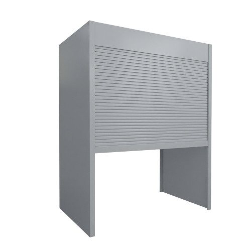 Locking Sliding Doors for Three-Deep Letter Shelving, 74" W x 101" H Locking Sliding Doors for Three-Deep Letter Shelving, 74" W x 101" H