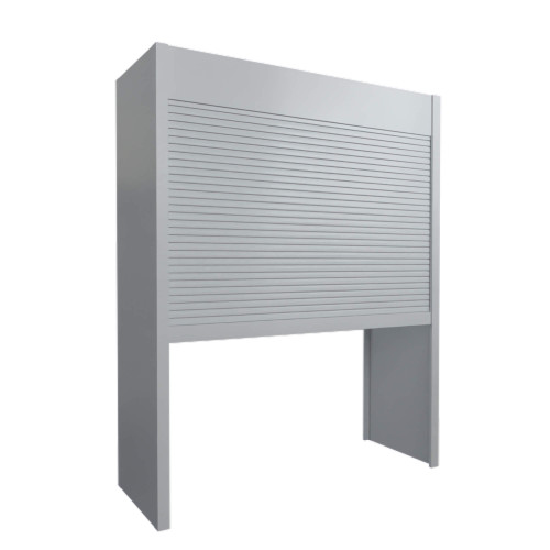 Locking Sliding Doors for Two-Deep Letter Shelving, 86" W x 91" H