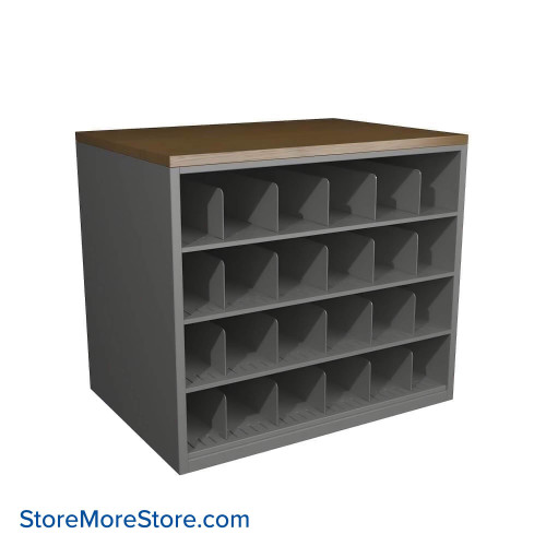 Blueprint Counter Height Shelving, 42" W x 36" D