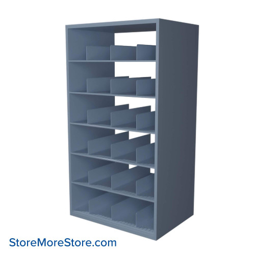 Rolled Blueprint Storage Shelving, 30" W x 30" D, 8 Shelves