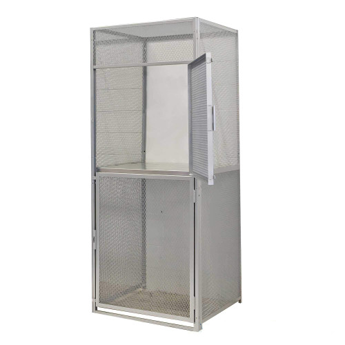 36 x 60 Double Tier Tenant Storage Locker with Integrated Handle Latch - Right Hinged (36 in W x 90 in D x 60 in H)