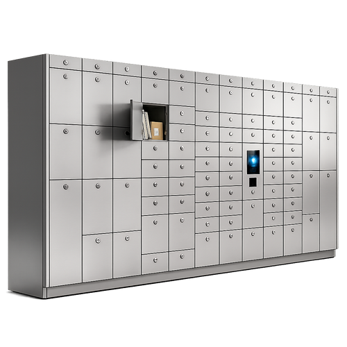 50 Opening Smart Student Package Locker