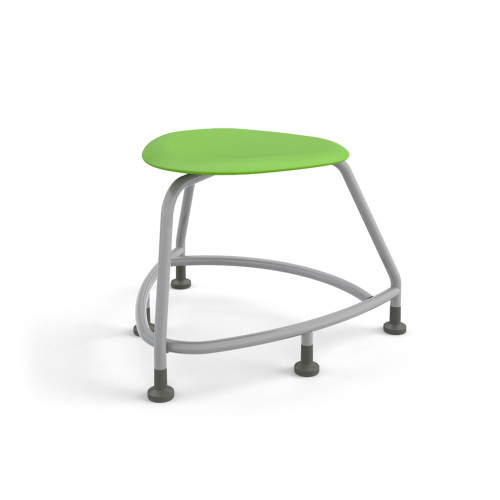 360 Backless Chair with Glides - Green Apple (26 in W x 18 in D x 26 in H)