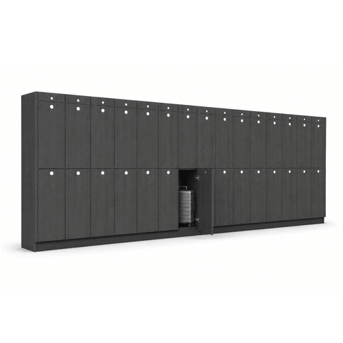 30 Opening Smart Luggage Storage Lockers with Oversize Doors