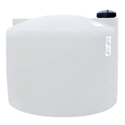 120 Gallon Vertical Plastic Storage Tank, 38'' Diameter x 31'' High