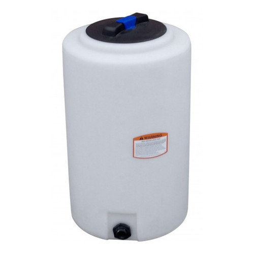 160 Gallon Vertical Storage Tank, 28'' Diameter x 69'' High