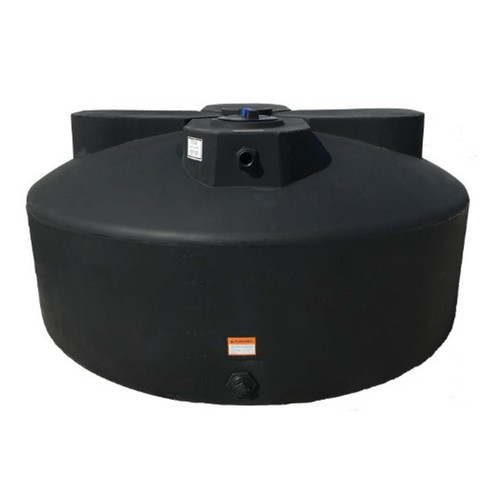 600 Gallon Vertical Water Storage Tank, 64'' Diameter x 50'' High