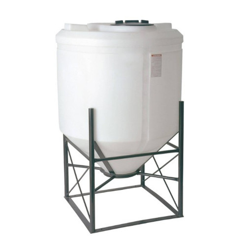 500 Gallon Cone Bottom Tank, 48'' Diameter x 85'' High