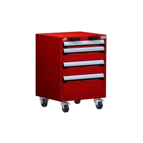 4-Drawer Heavy-Duty Mobile Drawer Cabinet 24'' W x 21D - R5BCD-2803