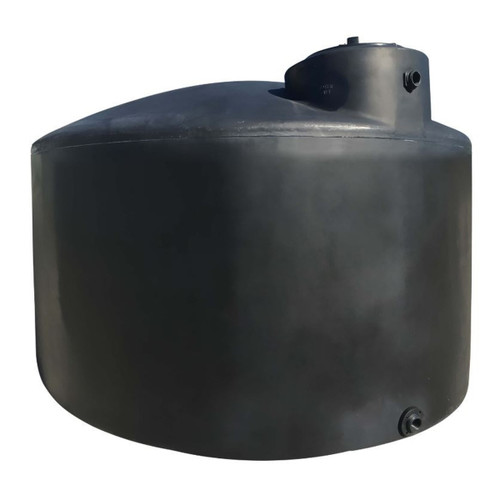 1,000 Gallon Vertical Water Storage Tank, 72'' Diameter x 66'' High