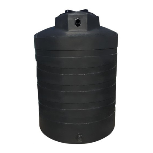 1,350 Gallon Vertical Water Storage Tank, 71'' Diameter x 88'' High