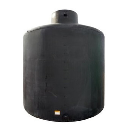2,500 Gallon Vertical Plastic Storage Tank, 95'' Diameter x 91'' High, Model 40631