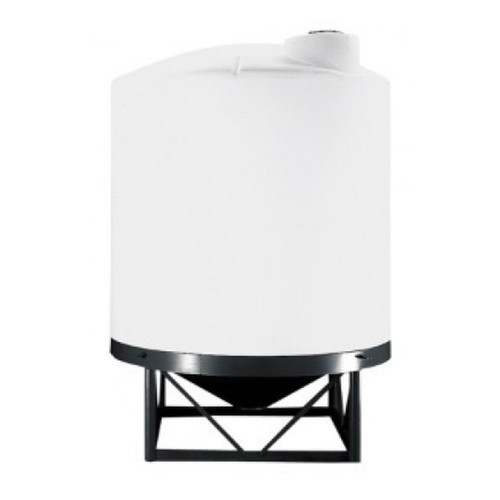 2,500 Gallon Cone Bottom Tank, 91'' Diameter x 108'' High
