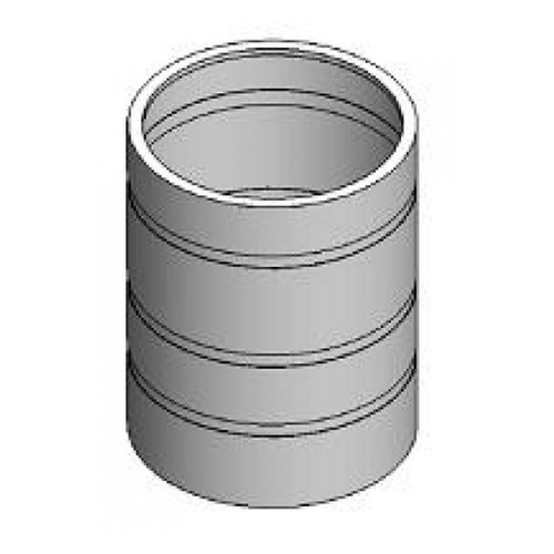 1,800 Gallon Cylindrical Open Top Tank, 86'' Diameter x 76'' High
