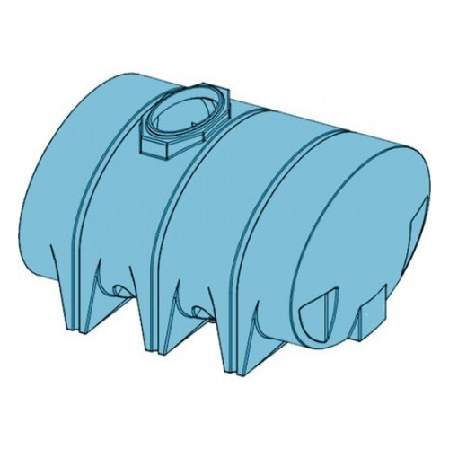1,315 Gallon Heavy Duty Drainable Leg Tank, 66'' Wide x 126'' Deep x 60'' High