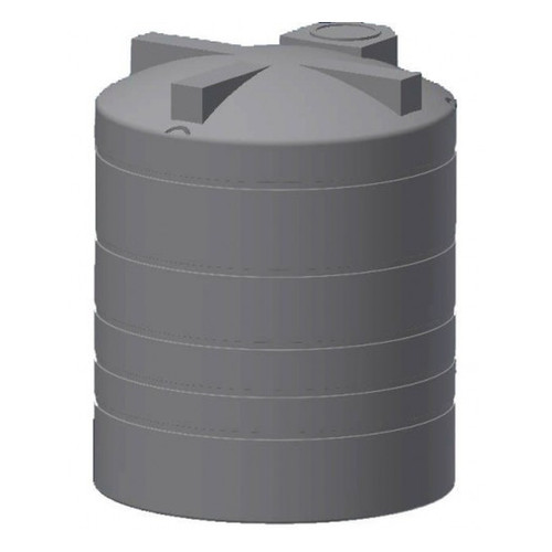 3,450 Gallon Vertical Plastic Storage Tank, 96'' Diameter x 119'' High
